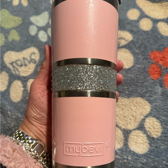 mybevi Other - MyBevi Pink and Silver Tumbler